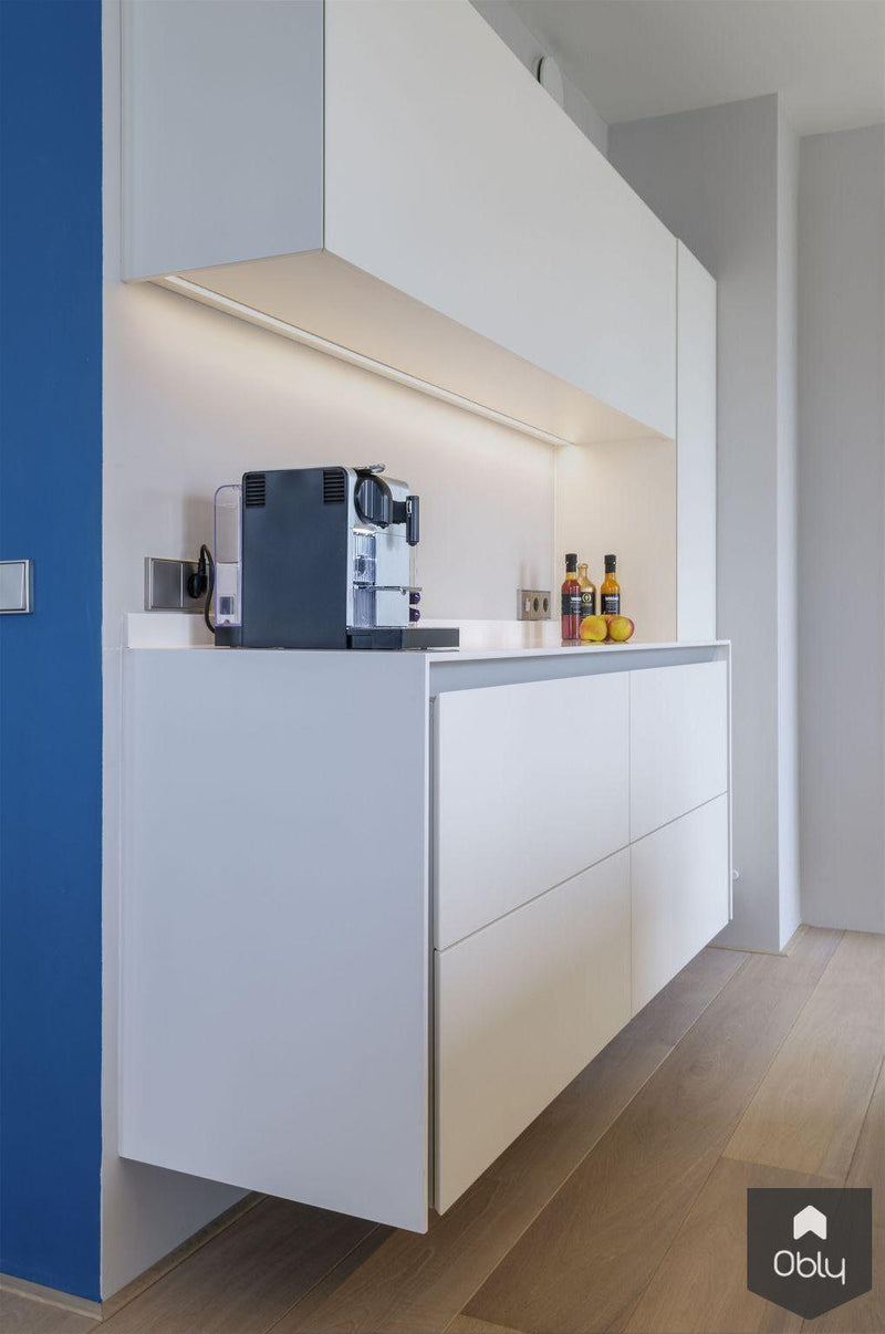 Frank! Greeploze keuken met Corian werkbladen en Bora afzuiginstallatie-Frank! Maatwerk Keukens-alle,Keuken-OBLY