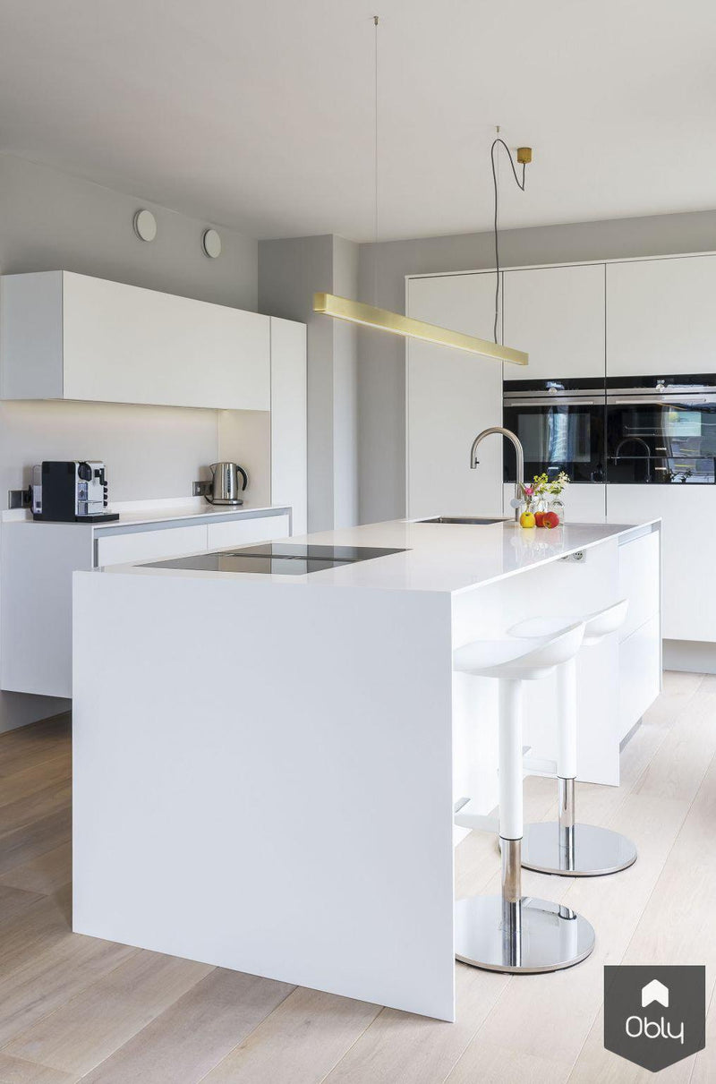 Frank! Greeploze keuken met Corian werkbladen en Bora afzuiginstallatie-Frank! Maatwerk Keukens-alle,Keuken-OBLY