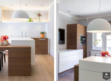 Frank! Ligna-model keuken van Corian en notenfineer-Frank! Maatwerk Keukens-alle,Keuken-OBLY