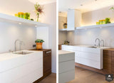 Frank! Ligna-model keuken van Corian en notenfineer-Frank! Maatwerk Keukens-alle,Keuken-OBLY