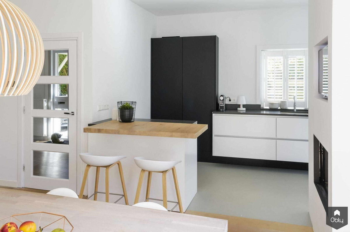 Frank! Maatwerk keuken in uitbouw jaren 30 villa-Frank! Maatwerk Keukens-alle,Keuken-OBLY