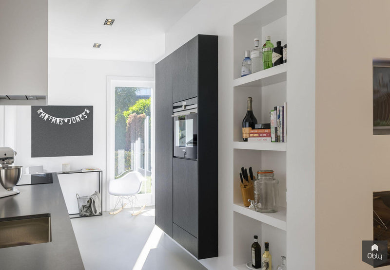 Frank! Maatwerk keuken in uitbouw jaren 30 villa-Frank! Maatwerk Keukens-alle,Keuken-OBLY