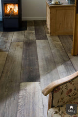 Gebleekte houten vloer-Pruysen Parket-alle, Woonkamer-Gebleekte houten vloer | OBLY.com-OBLY