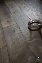 Gebleekte houten vloer-Pruysen Parket-alle, Woonkamer-Gebleekte houten vloer | OBLY.com-OBLY
