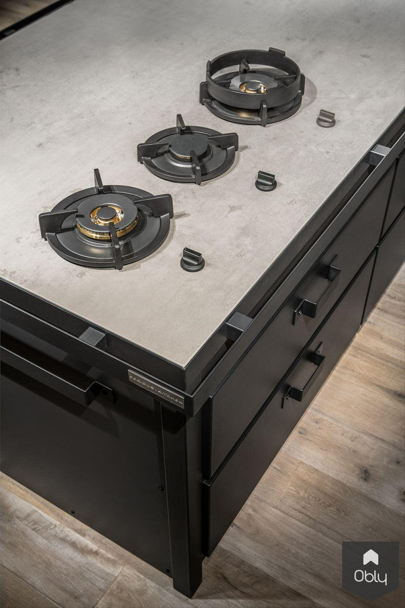 Gepoedercoat staal-Kitchen Concepts-alle,Keuken-OBLY