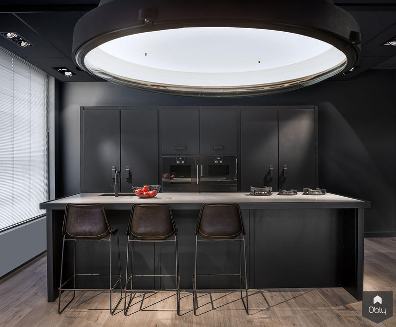 Gepoedercoat staal-Kitchen Concepts-alle,Keuken-OBLY
