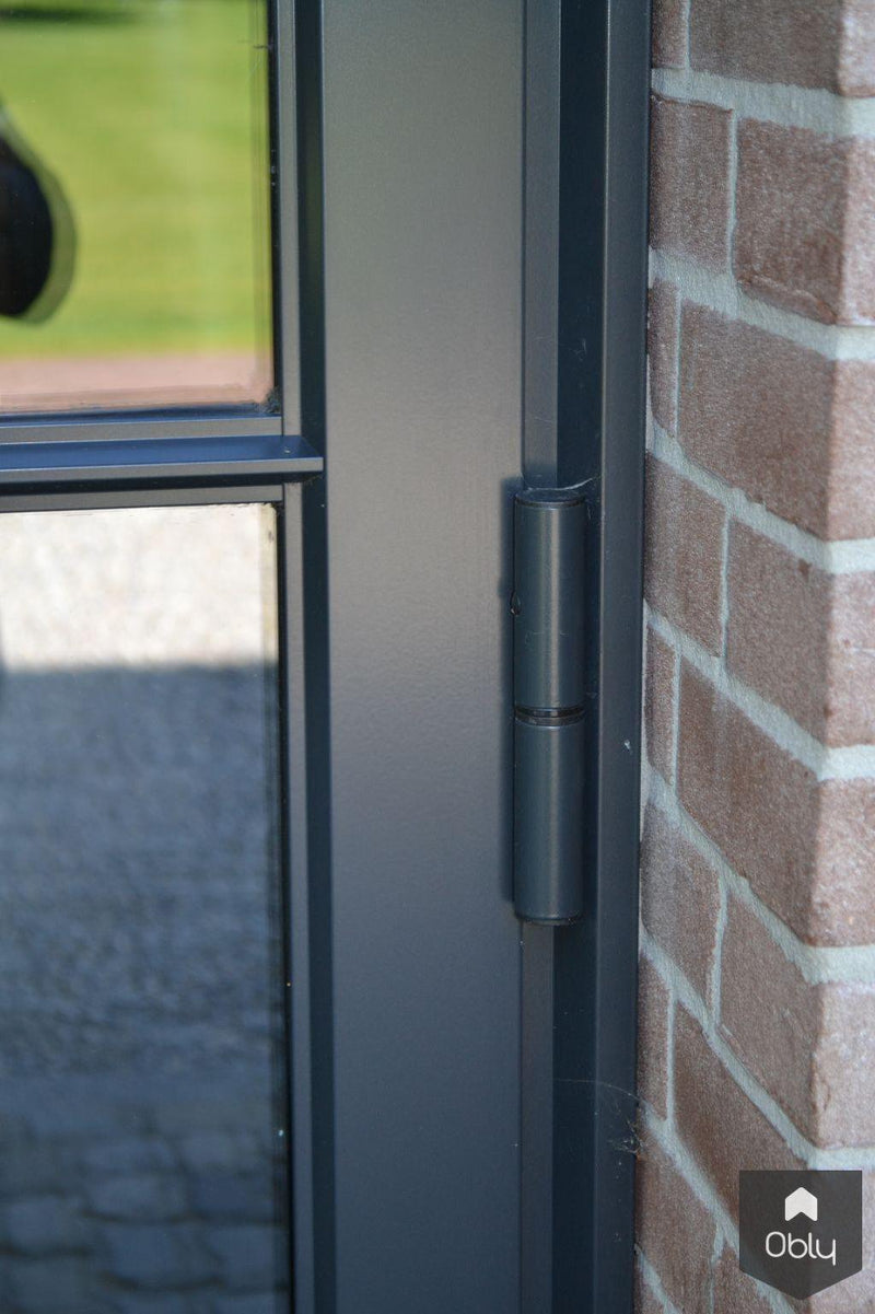 Gevelboerderij met steellook aluminium profielen-Alument-alle,Exterieur vrijstaand-OBLY