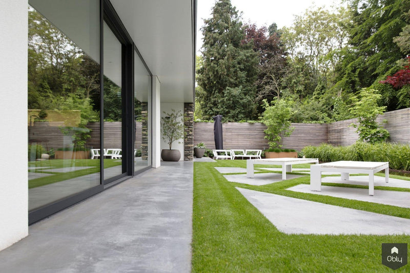 Gevlinderd betonnen terras en oprit-Willem Designvloeren B.V.-alle,Tuinen-OBLY