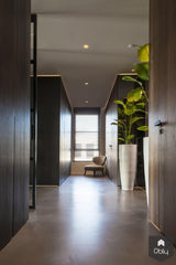 Gevlinderde woonbeton vloer in appartement-Willem Designvloeren B.V.-alle, Keuken-OBLY