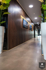 Gevlinderde woonbeton vloer in appartement-Willem Designvloeren B.V.-alle, Keuken-OBLY