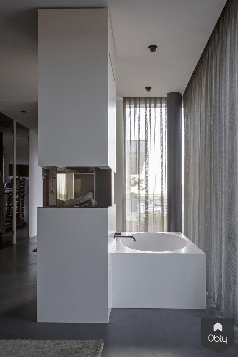 Gevlinderde woonbeton vloer in appartement-Willem Designvloeren B.V.-alle, Keuken-OBLY