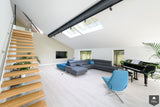 Glazen Valcucine keukeneiland in moderne villa-Bert van Vlijmen-alle,Keuken-OBLY