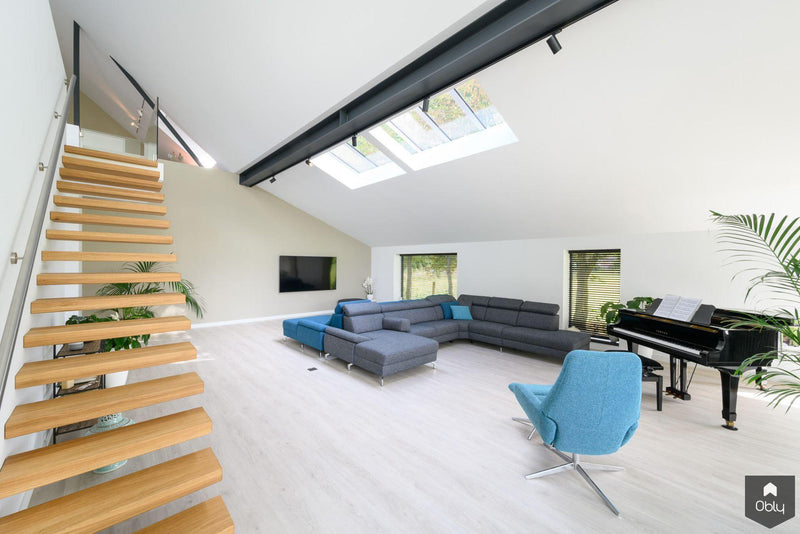 Glazen Valcucine keukeneiland in moderne villa-Bert van Vlijmen-alle,Keuken-OBLY