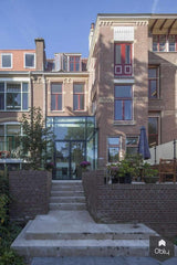 Glazen aanbouw aan herenhuis met stalen kozijnen-HOYT Architecten & Bouwmanagers-Aanbouw,aanbouw jaren 30 woning,alle,glazen aanbouw herenhuis,glazen pui aanbouw,glazen serre aanbouw,glazen uitbouw woning,herenhuis,jaren 30 woning,moderne glazen aanbouw,stalen kozijnen uitbouw-Glazen aanbouw herenhuis met stalen kozijnen | HOYT-OBLY