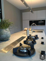 Greeploze LEICHT keuken met Pitt Cooking-Dekker Zevenhuizen-alle,design keuken,Keuken,lichte keuken,luxe keuken inspiratie,Miele apparatuur,minimalistische keuken,moderne leefkeuken,PITT Cooking,Quooker Fusion-OBLY