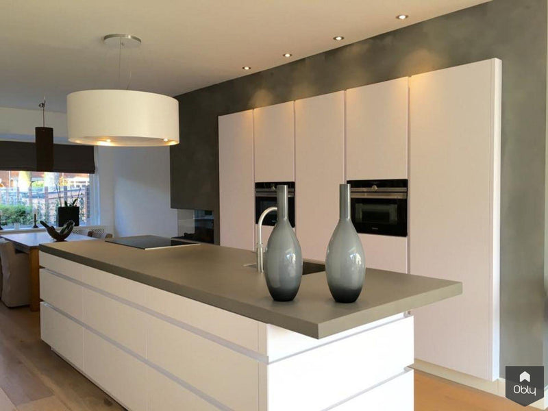 Greeploze LEICHT keuken met betonnen aanrechtblad-Wildhagen Design Keukens-alle, Keuken-OBLY