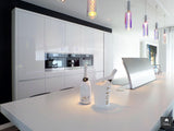 Greeploze hoogglans keuken met Corian werkblad-Cora Techniek-alle,Keuken-OBLY
