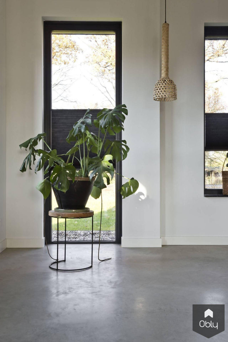 Grijze woonbetonvloer in nieuwbouwwoning-Willem Designvloeren B.V.-alle,Keuken,Woonkamer-Grijze woonbetonvloer in nieuwbouwwoning | OBLY.com-OBLY