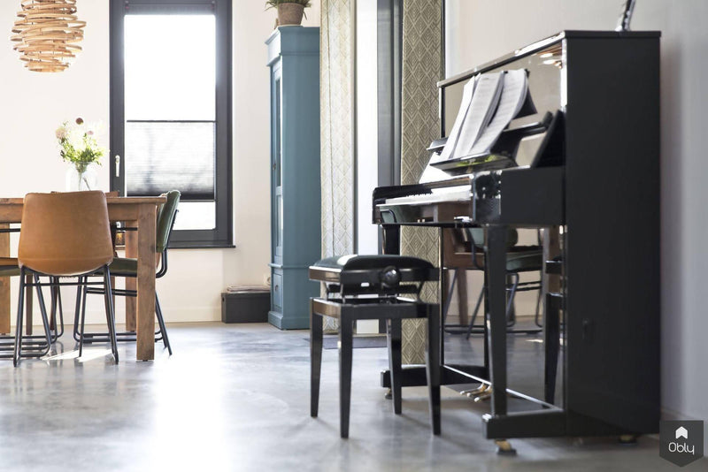 Grijze woonbetonvloer in nieuwbouwwoning-Willem Designvloeren B.V.-alle,Keuken,Woonkamer-Grijze woonbetonvloer in nieuwbouwwoning | OBLY.com-OBLY