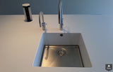 Groot eiland met Corian werkblad.-Keukenarchitectuur Midden Brabant-alle, Keuken-OBLY