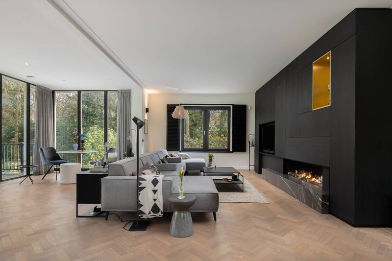 Haard in wandmeubel-Match vuur & Interieur-Woonkamer-OBLY