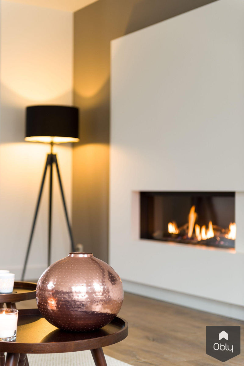Haardmeubel met tv in moderne woning-Match vuur & Interieur-alle,Woonkamer-OBLY