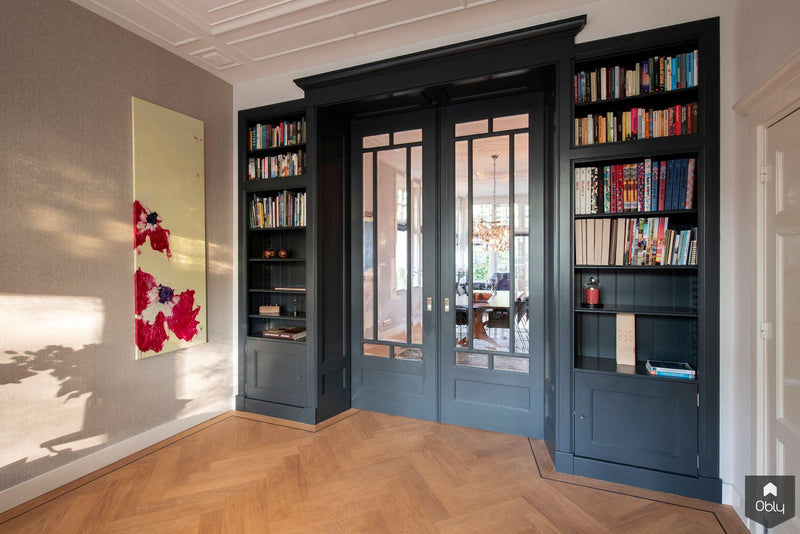 Herenhuis zwarte kamer en suite-Kamer en suite-alle,Woonkamer-OBLY