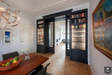 Herenhuis zwarte kamer en suite-Kamer en suite-alle,Woonkamer-OBLY