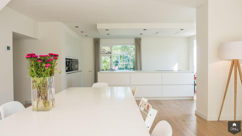 Herindeling woonboerderij met woonkeuken-Van Os Architecten-alle,Woonkamer-OBLY