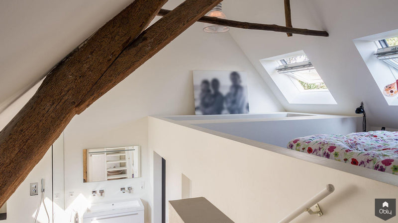 Herindeling woonboerderij met woonkeuken-Van Os Architecten-alle,Woonkamer-OBLY
