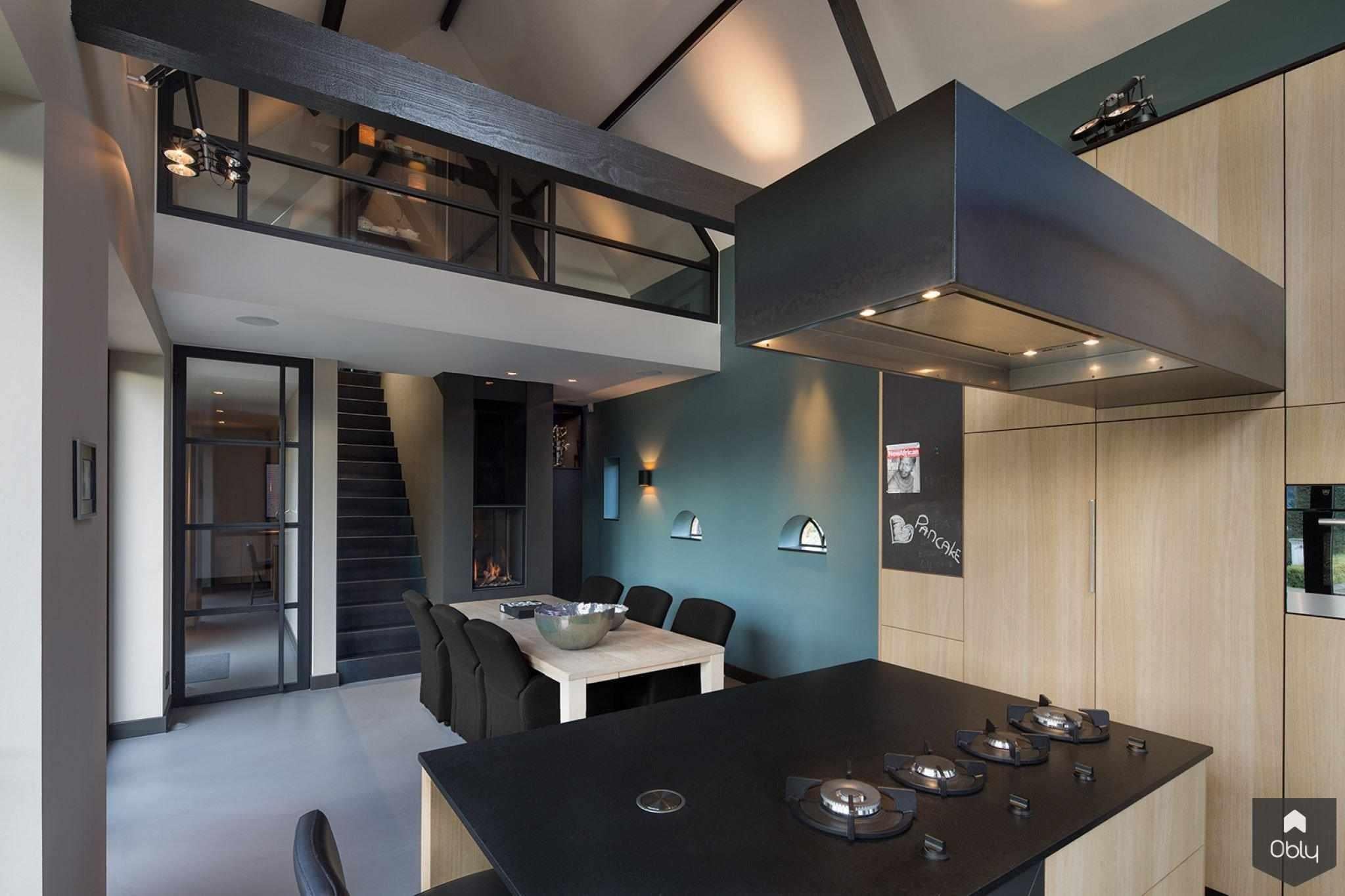 Historic house-Peer & Jacobs-alle,Authentieke details,Balkenplafond,Historisch huis,Interieurontwerp,Keuken,Moderne elementen,Tijdloos design,Woonhuis-OBLY