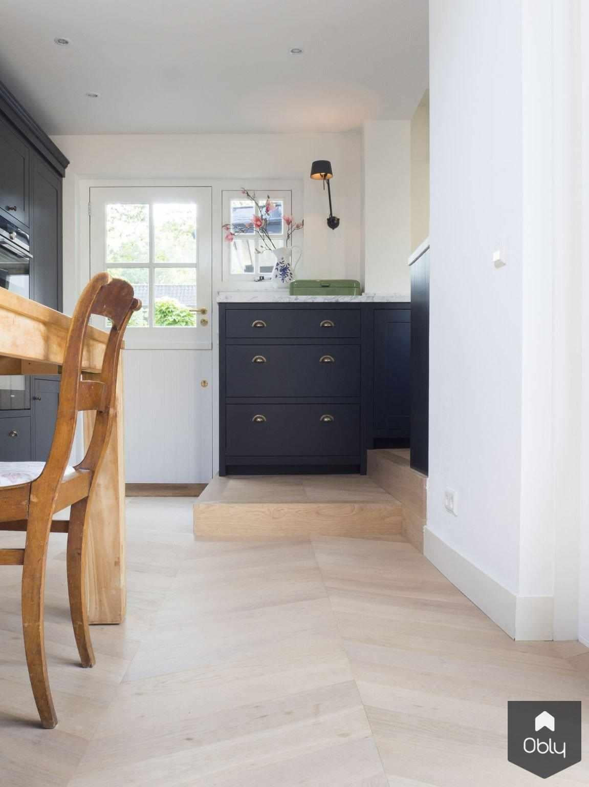 Hongaarse Punt in jaren 30 woning-Vloerenhuis Amsterdam-alle,Keuken-OBLY