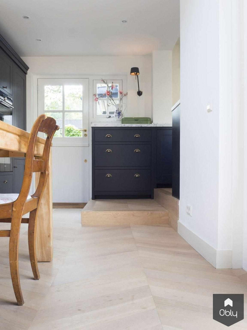 Hongaarse Punt in jaren 30 woning-Vloerenhuis Amsterdam-alle,Keuken-OBLY