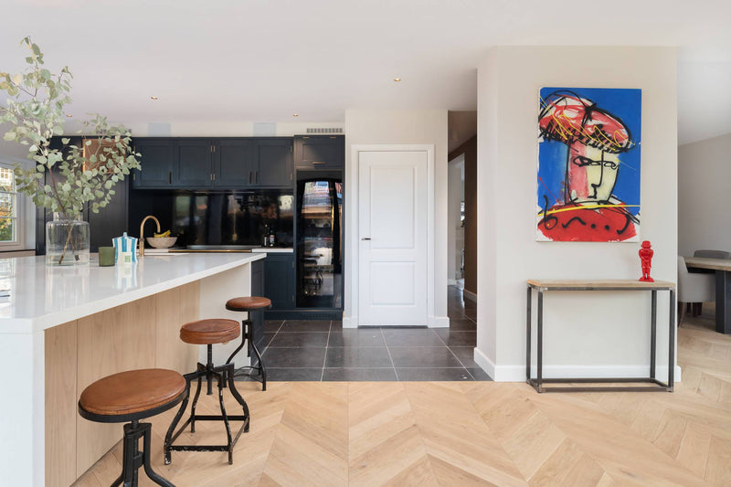 Hongaarse punt jaren 30 woning-The Woodstore-aanbouw-Jaren 30 woning Hongaarse punt vloer-OBLY