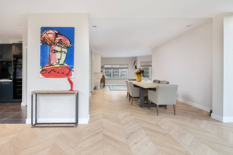 Hongaarse punt jaren 30 woning-The Woodstore-aanbouw-Jaren 30 woning Hongaarse punt vloer-OBLY