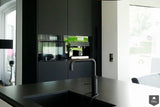 Hoogglans lak witte keuken in greeploos design-Keukenarchitectuur Midden Brabant-alle,Keuken-OBLY