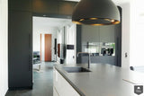 Hoogglans lak witte keuken in greeploos design-Keukenarchitectuur Midden Brabant-alle,Keuken-OBLY