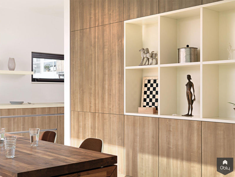 Houten LEICHT keuken met vakkenkast-Wildhagen Design Keukens-alle,Keuken-OBLY