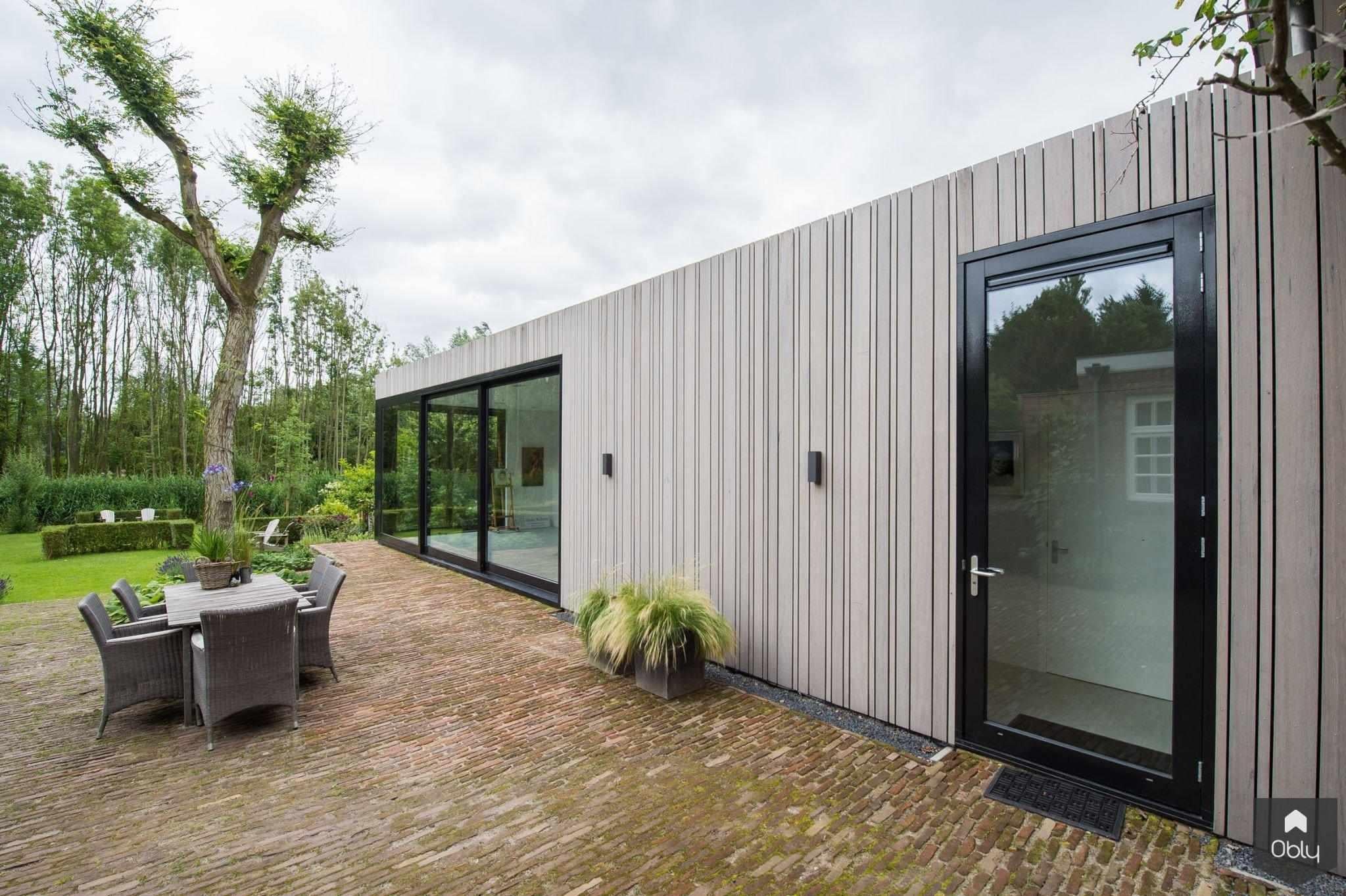 Houten aanbouw-De Goede Bouw-Aanbouw,alle,duurzame aanbouw,houten aanbouw,houten gevelbekleding,houtskeletbouw,moderne uitbouw,schuifpui aanbouw,woning uitbreiding-OBLY