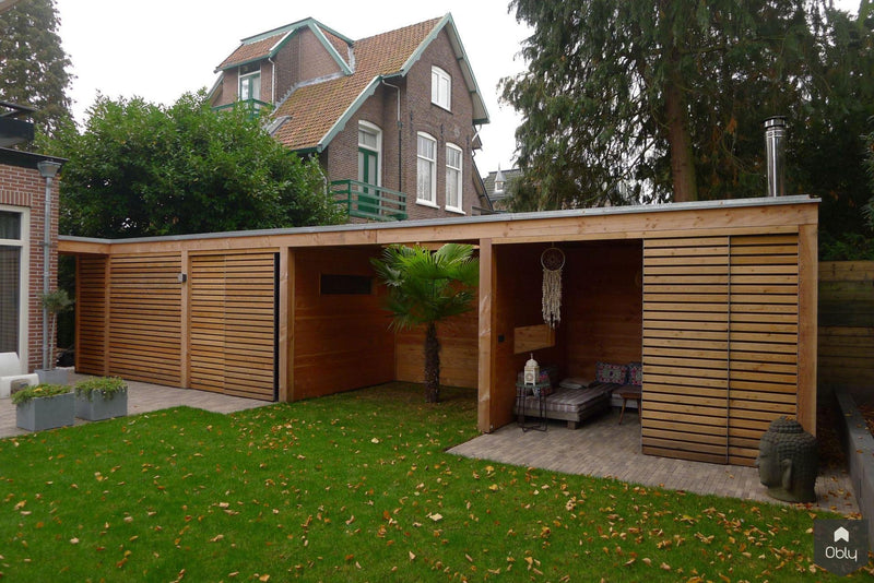 Houten tuinhuis-LOTarchitectuur-Aanbouw,alle-OBLY