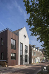 Houten uitbreiding met moderne gevelbekleding-HOYT Architecten & Bouwmanagers-Aanbouw,alle,duurzame houten aanbouw,houten aanbouw woning,houten gevelbekleding woning,houten uitbouw modern,houten uitbreiding huis,moderne houten gevel,moderne woning hout gevel-Houten uitbreiding met moderne gevel | HOYT Architecten-OBLY