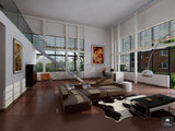 Indeling en inrichting van modern appartement met vide-Suzanne-Holtz-Studio-alle,Woonkamer-OBLY