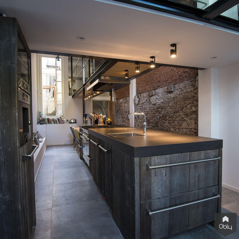 Industriële Keuken barnwood-Restyle-XL-alle,Keuken-OBLY