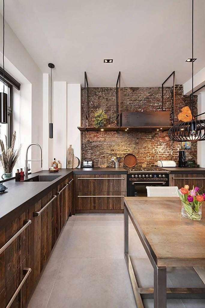Industriële houten keuken-Restyle-XL-keuken-Industriële houten barnwood keuken -OBLY