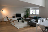Inrichting loft met vide in gerenoveerde bibliotheek-Van Waay & Soetekouw-alle,Woonkamer-OBLY