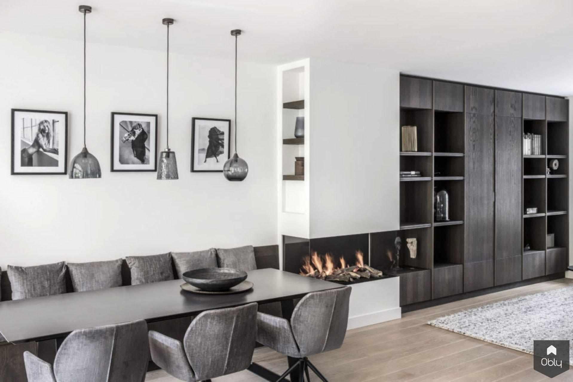 Inrichting na renovatie woning-Studio Mariska Jagt-alle,Eetkamer,Interieur,Maatwerk kast,Minimalistisch interieur,Stalen details,Woonkamer-OBLY