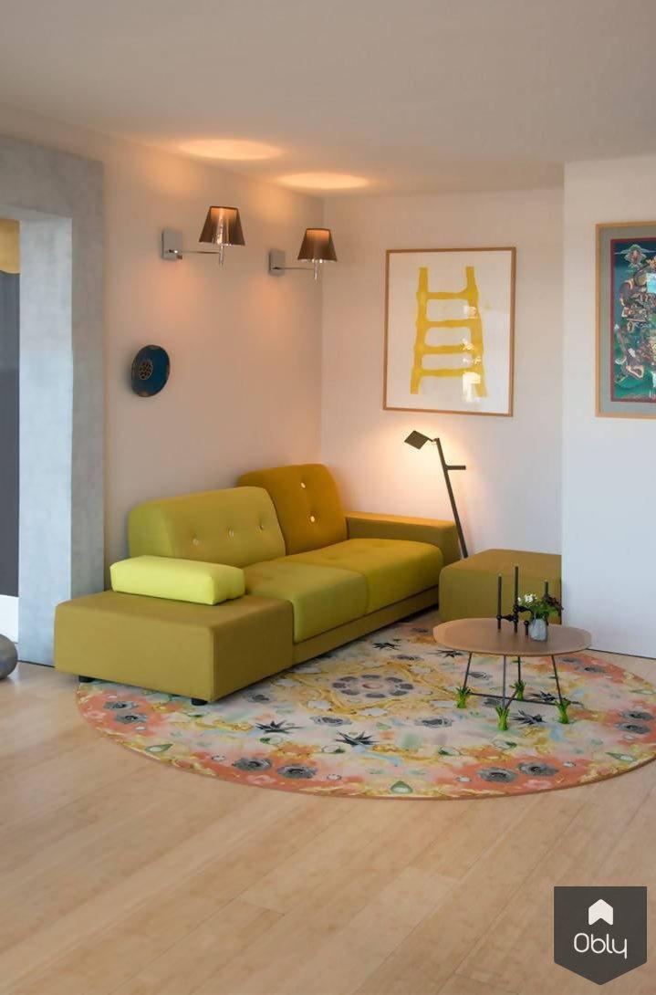 Interieur bijzonder kleurrijk appartement-Van Waay & Soetekouw-alle, Woonkamer- Interieur bijzonder kleurrijk appartement | OBLY.com-OBLY