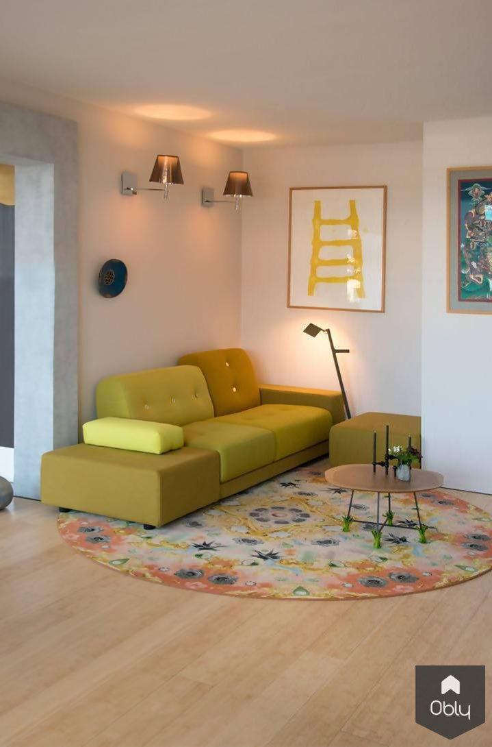 Interieur bijzonder kleurrijk appartement-Van Waay & Soetekouw-alle,Woonkamer- Interieur bijzonder kleurrijk appartement | OBLY.com-OBLY