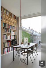 Interieur van duurzaam woonhuis in Tilburg met verrassende zichtlijnen-Bedaux de Brouwer Architecten-alle,jaren 30 woning,Woonkamer-Interieur duurzaam woonhuis Tilburg | Bedaux de Brouwer-OBLY