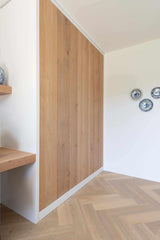 Interieurontwerp en indeling appartement-Lifs Interior Design-keuken-Nieuwe indeling interieur en keuken appartement -OBLY